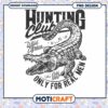 Hunting Club PNG Design for Real Men Wild Africa Art