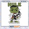 Hulk Endgame PNG Download Cute Cartoon Hero Design