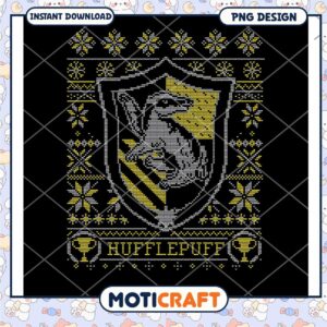 Hufflepuff Patterns Cute Instant Download PNG Design Crafts