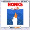 Honk Goose Swimming Illustration Fun PNG Design Download