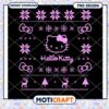 Hello Kitty Holiday PNG Design for Instant Download Art