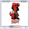 Hellboy Cartoon PNG Design Instant Download for Crafts