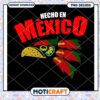 Hecho en México Colorful PNG Design for Instant Download