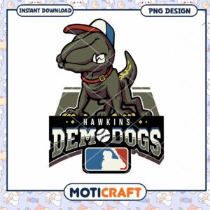 Hawkins Demodogs PNG Design for Instant Download Fun