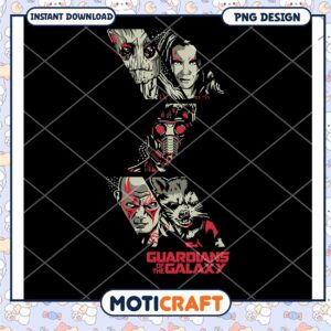 Guardians of the Galaxy PNG Art for Instant Download Fun