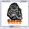 Gorilla with Attitude Break Rules PNG Design Download