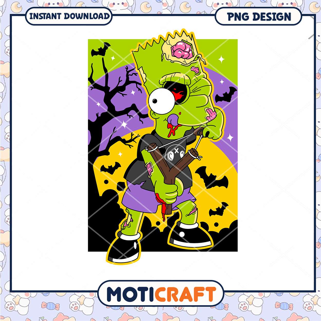 Funny Zombie Kid Cartoon Halloween PNG Design Download Funny Zombie Kid Cartoon Halloween PNG Design Download