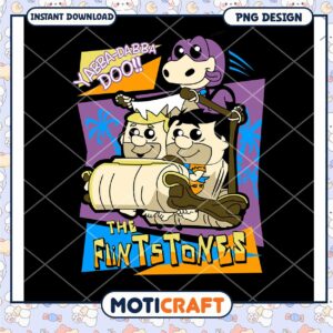 Flintstones Cartoon Fun Yabba Dabba Doo PNG Design Download