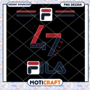 FILA Retro Logo Design Instant Download PNG File 47 1911