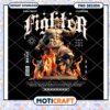 Fighter Resilience PNG Graphic for Instant Download 2023