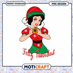 Feliz Navidad PNG Design Christmas Art Instant Download