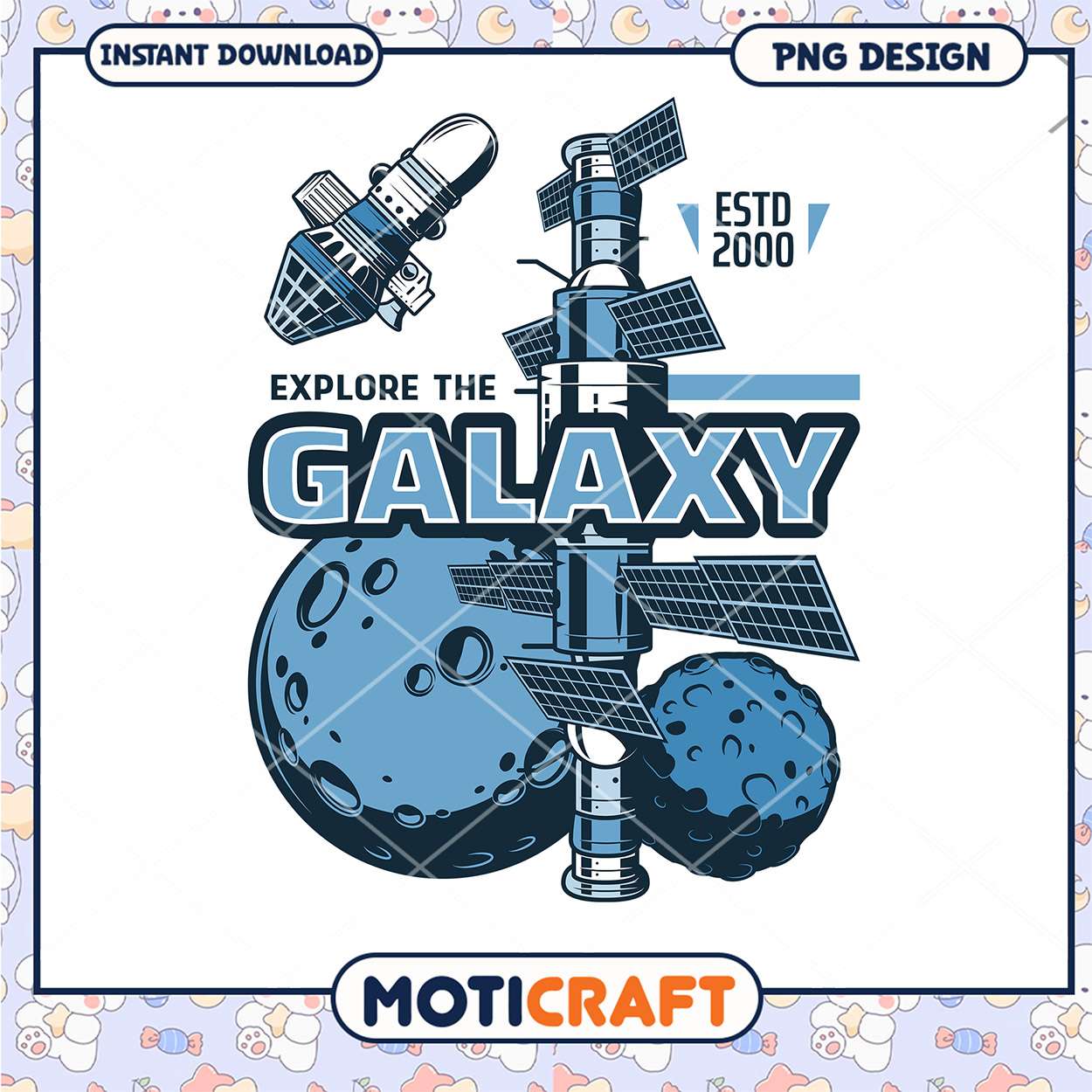 Explore the Galaxy PNG Design Instant Download for Kids Explore the Galaxy PNG Design Instant Download for Kids