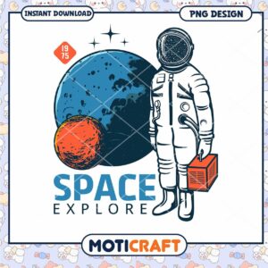 Explore Space PNG Design for Instant Download Artistry