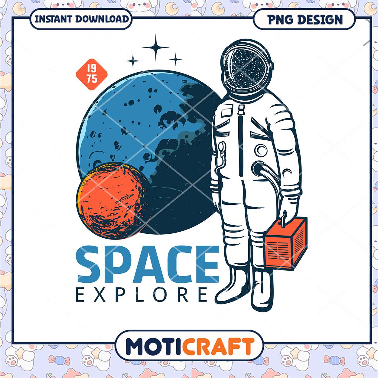 Explore Space PNG Design for Instant Download Artistry Explore Space PNG Design for Instant Download Artistry