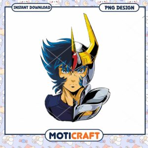 Epic Warrior Character PNG Instant Download for Crafts