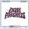 Enjoy Progress Vintage Style PNG Design for Instant Download