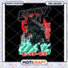 Enjoy Life Godzilla Graphic PNG Instant Download Design