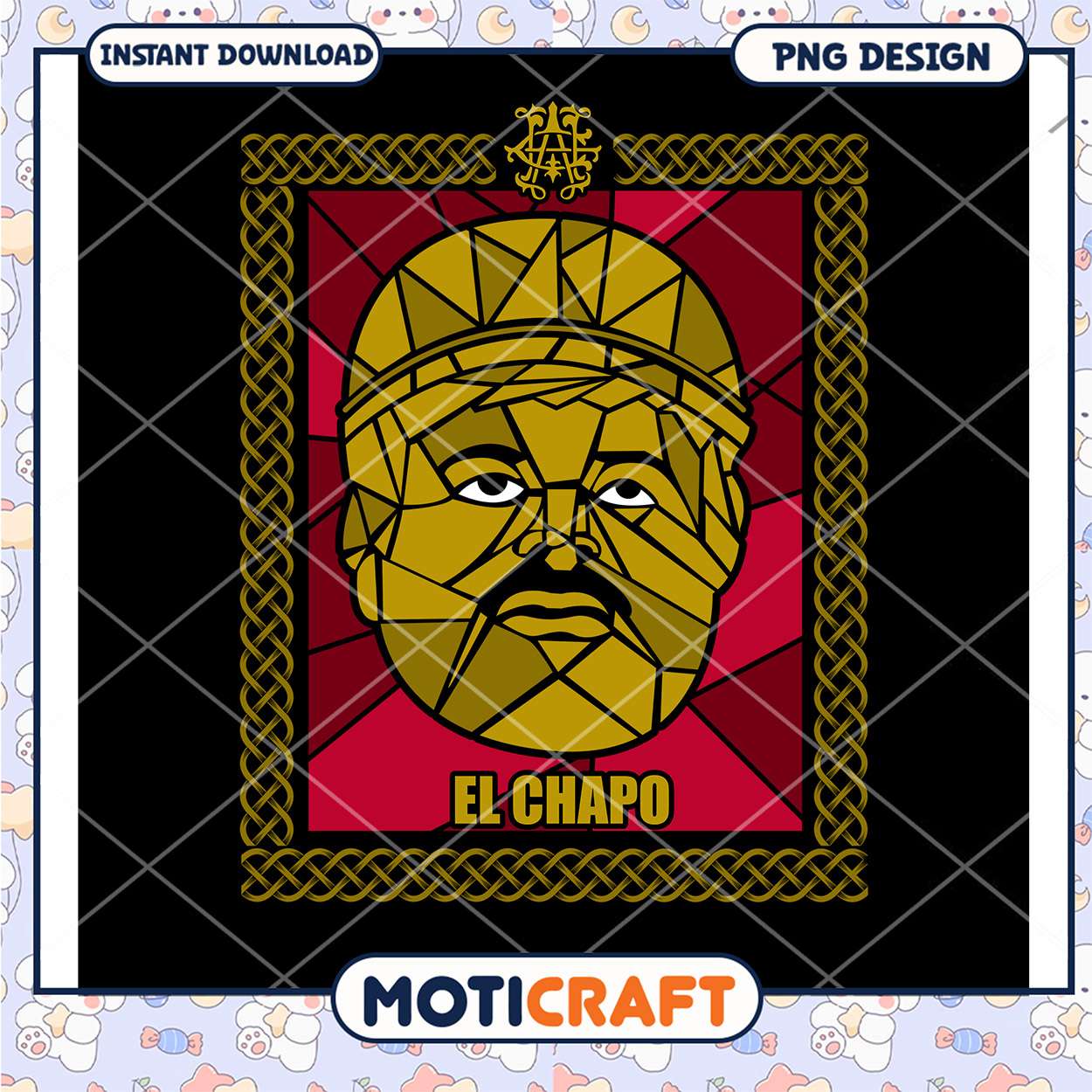 El Chapo Art PNG Design for Instant Download Graphic El Chapo Art PNG Design for Instant Download Graphic