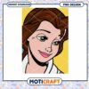 Elegant Belle Character PNG Download for Instant Use