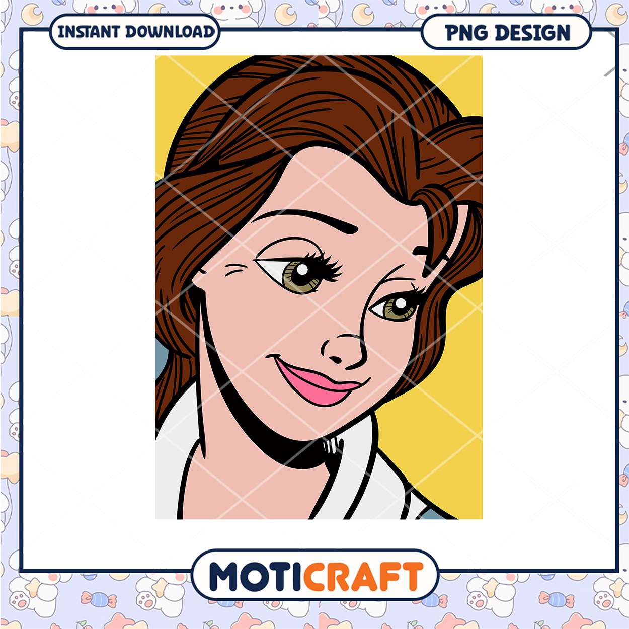 Elegant Belle Character PNG Download for Instant Use Elegant Belle Character PNG Download for Instant Use