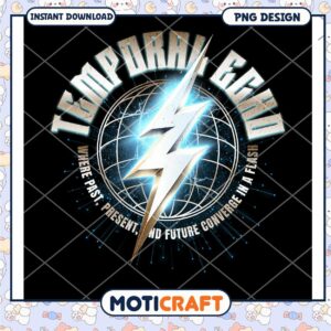 Dynamic Temporal Echo Design Instant Download PNG Art