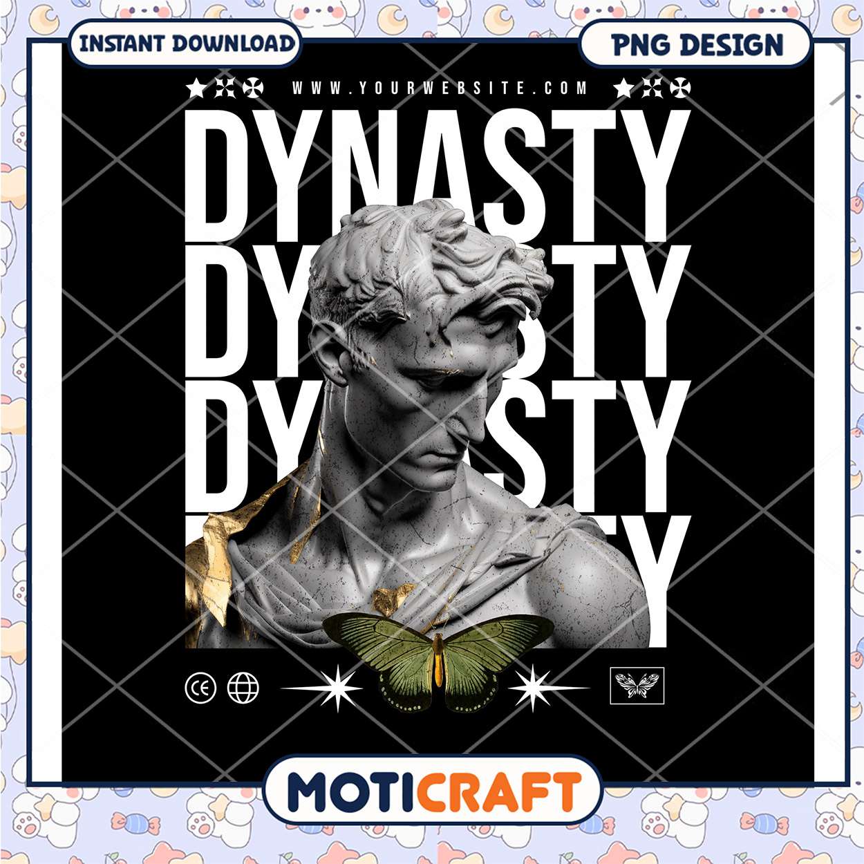 Dynasty Art PNG Design for Unique Digital Download Dynasty Art PNG Design for Unique Digital Download