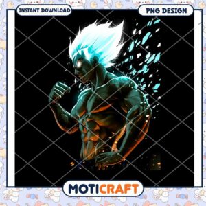 Dynamic Superhero PNG Art Design Instant Download Image