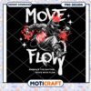 Dynamic Move with Flow PNG Design for Creative Projects
