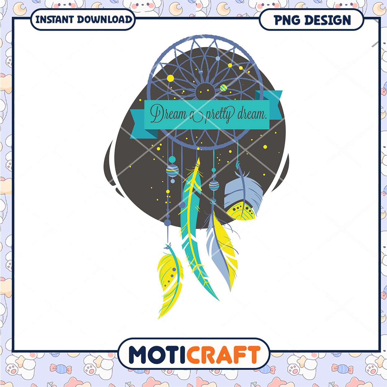 Dream Catcher PNG Design for Instant Download Decor Ideas Dream Catcher PNG Design for Instant Download Decor Ideas