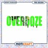 Downloadable Green Overdoze PNG Design for Creative Use 2 Downloadable Green Overdoze PNG Design for Creative Use