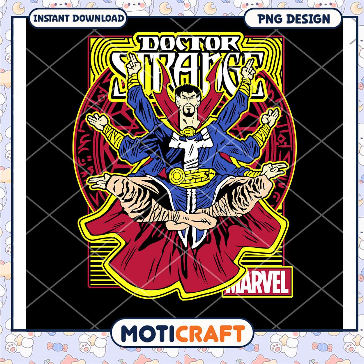 Doctor Strange PNG File for Marvel Fans Instant Download Doctor Strange PNG File for Marvel Fans Instant Download