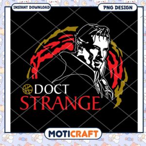 Doctor Strange PNG Design for Instant Download Art Print