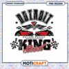 Detroit Hot Rod Garage King Street PNG Design Download