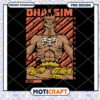 Dhalsim Street Fighter PNG Art Instant Download Design