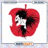 Death Note Inspired Red Apple PNG Design for Download 1 Death Note Inspired Red Apple PNG Design for Download