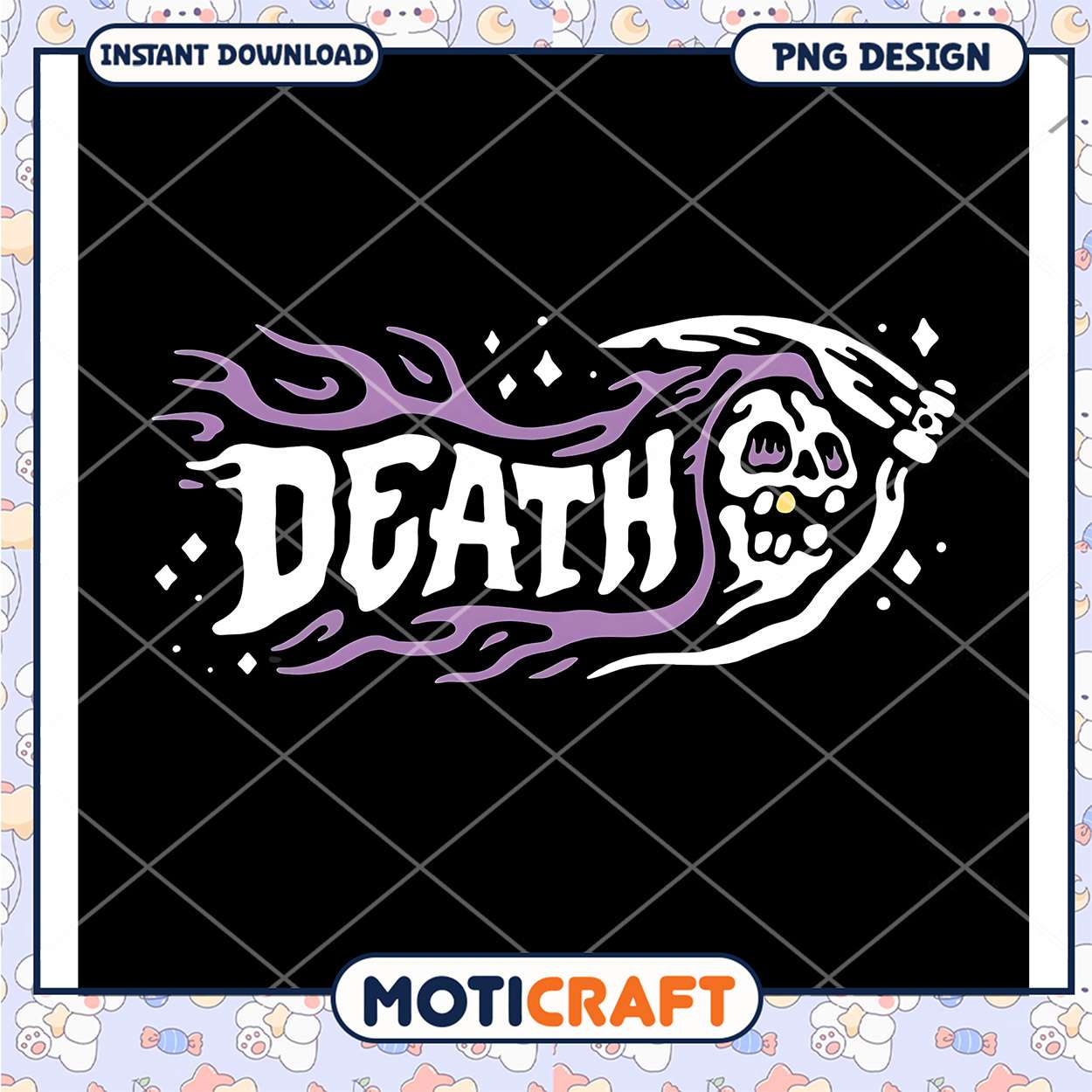 Death Themed Graphic Design PNG for Instant Download Use Death Themed Graphic Design PNG for Instant Download Use