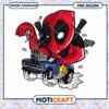 Deadpool Car Adventure PNG Design for Instant Download