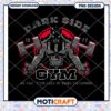 Dark Side Gym Motivation PNG Graphic for Fitness Lovers