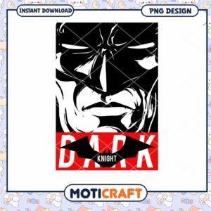 Dark Knight PNG Art Download for Fans and Collectors