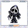 Cute Scary Ghost Cartoon PNG Design for Instant Download
