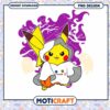Cute Pikachu PNG Design for Instant Download Halloween Fun