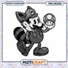 Cute Mario Character PNG Design for Instant Download