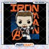 Cute Iron Man PNG Design for Instant Download Lovers