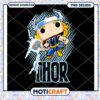 Cute Cartoon Thor PNG Design for Instant Download Fun