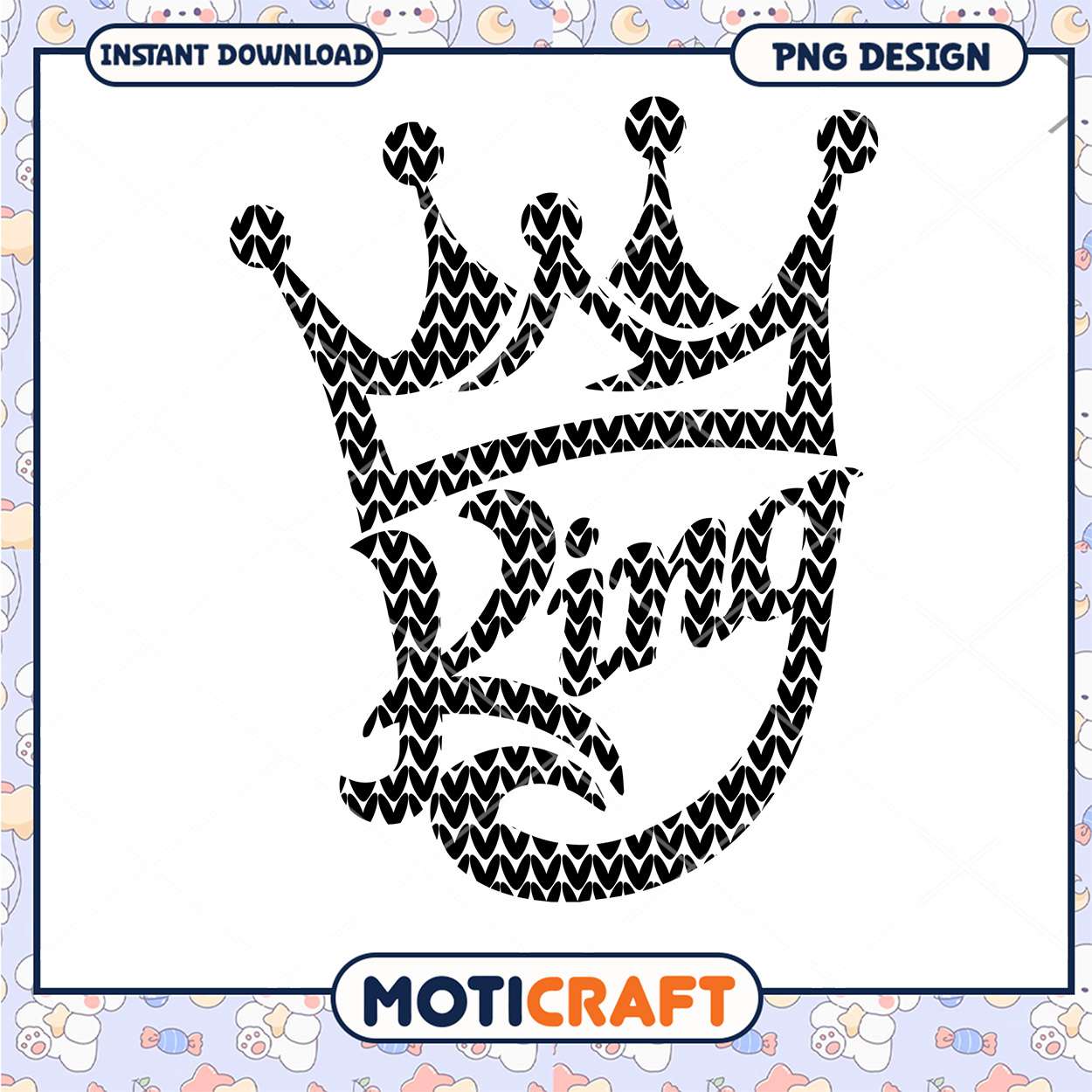 Crown Design PNG File for King Theme Instant Download Crown Design PNG File for King Theme Instant Download
