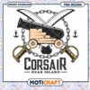 Corsair Dead Island Pirate Themed PNG Digital Download Art