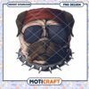 Cool Pug Dog PNG Design with Sunglasses and Cigar