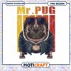 Cool Mr Pug PNG Design for Instant Download Graphics 1 Cool Mr Pug PNG Design for Instant Download Graphics