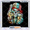 Colorful Skull PNG Design with Gun and Cash Motif Download 2 Colorful Skull PNG Design with Gun and Cash Motif Download