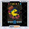 Colorful Pacman PNG Design for Instant Download Fun Art